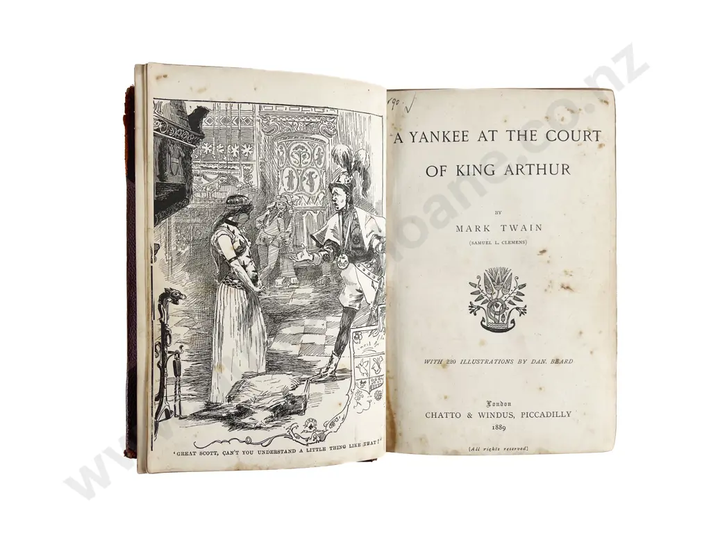 Twain Mark - A Yankee At The Court Of King Arthur Image 1++
