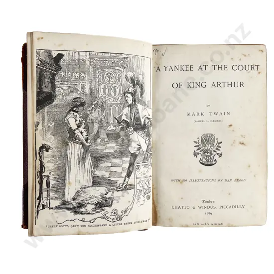 Twain Mark - A Yankee At The Court Of King Arthur