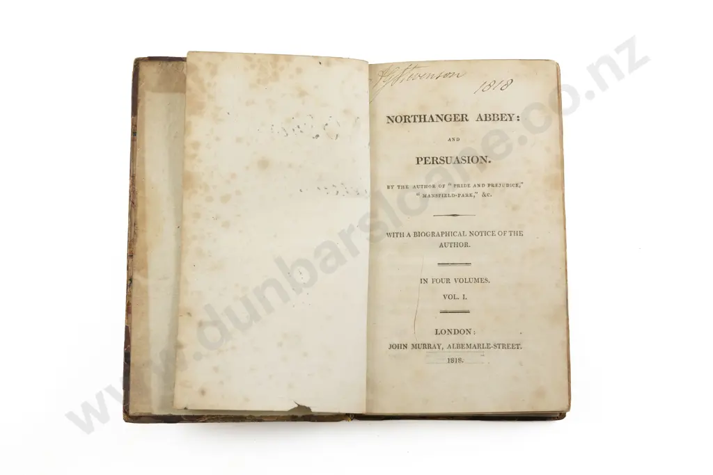 Austen Jane - Northanger Abbey and Persuasion (4 Volumes) Image 1++