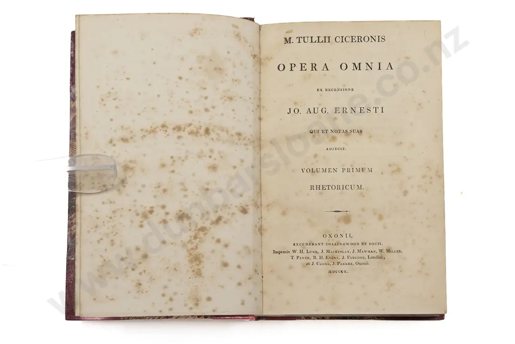 Cicero - M Tullii Ciceronis Opera Omnia (8 Volumes) Image 1++