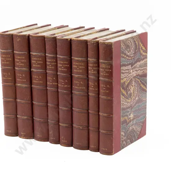 Cicero - M Tullii Ciceronis Opera Omnia (8 Volumes)