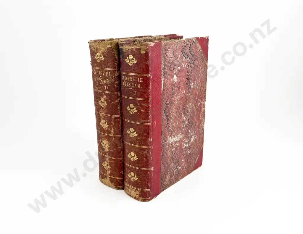Belsham William - Memoirs of The Reign Of George III (4 Vols in 2) Image 1++