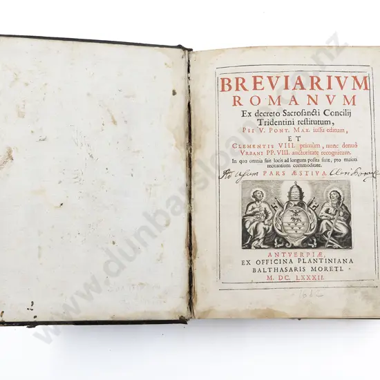 Breviarium Romanum by Clementis VIII