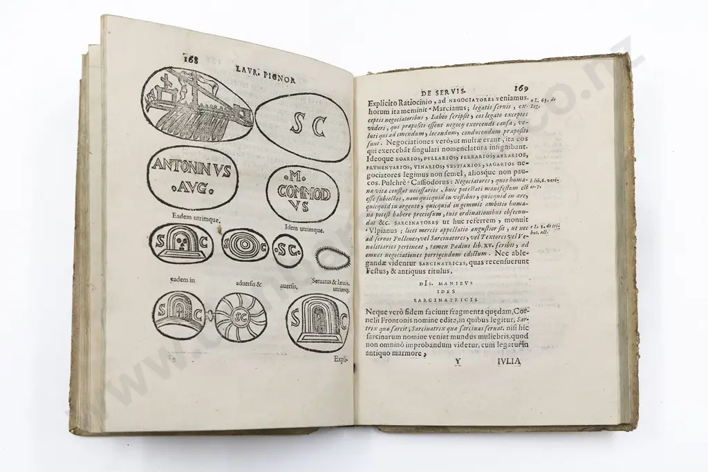 Laurentii Pignorii - Patavini De Servis Image 1++