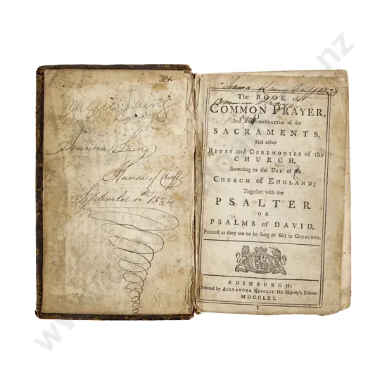 (-) The Book of Common Prayer
