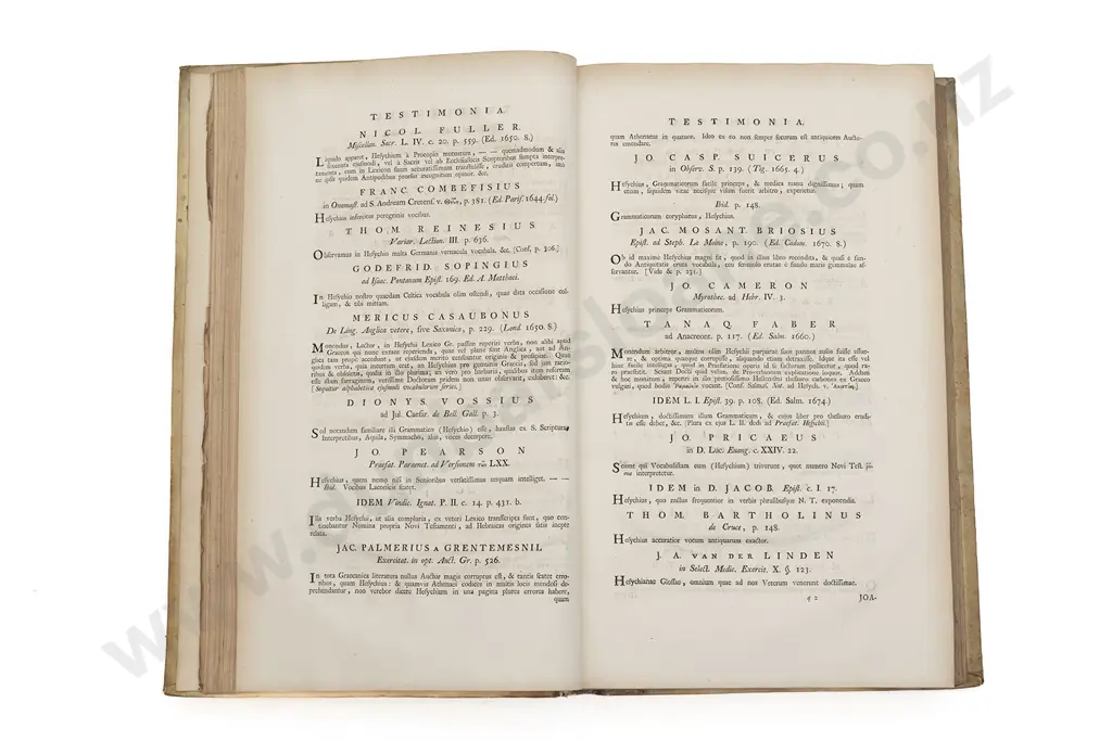 Hysechius of Alexandria - Hesychiou Lexikon-Heyschii Lexicon Image 1++