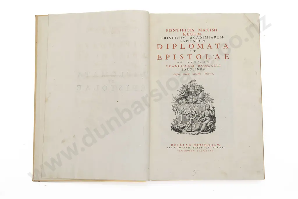 Parolino Francesco Roncalli - Dpilomata et Epistolae Image 1++