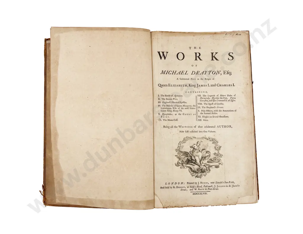 Drayton Michael - The Works of Michael Drayton Esq Image 1++