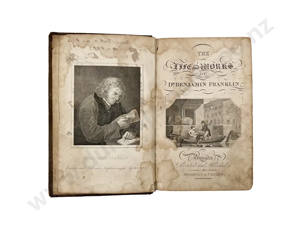 Franklin Dr Benjamin - The Life and Works of Dr Benjamin Franklin Image 1++