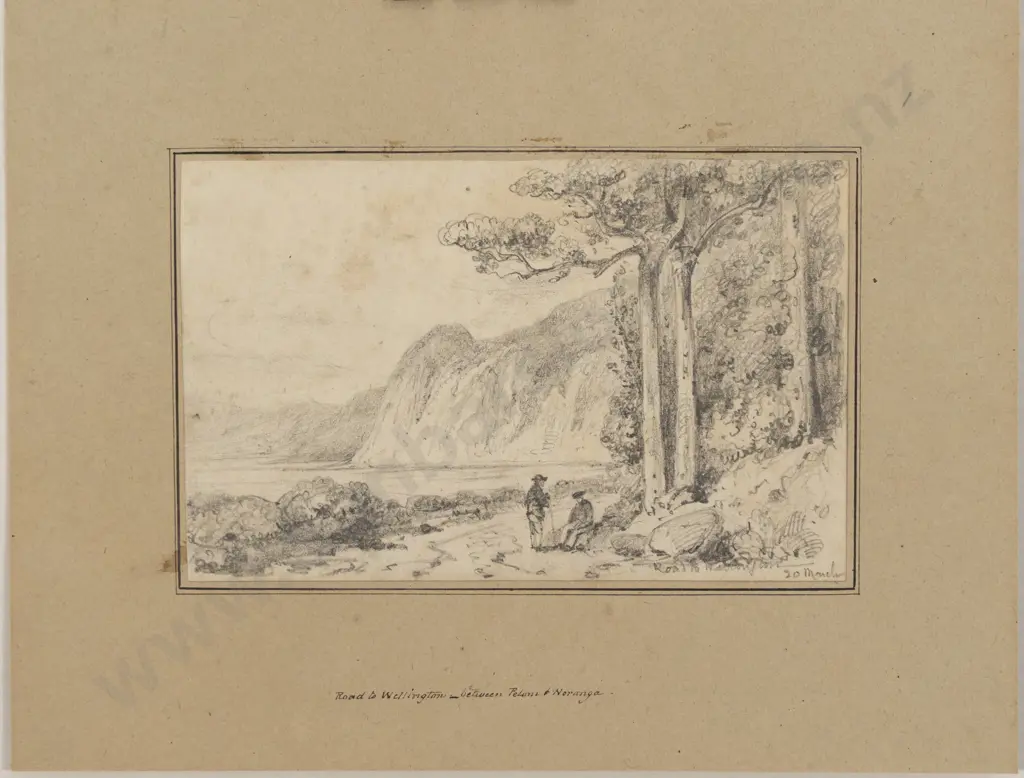 William Swainson - Road to Wellington - between Petone & Noranga Image 1++
