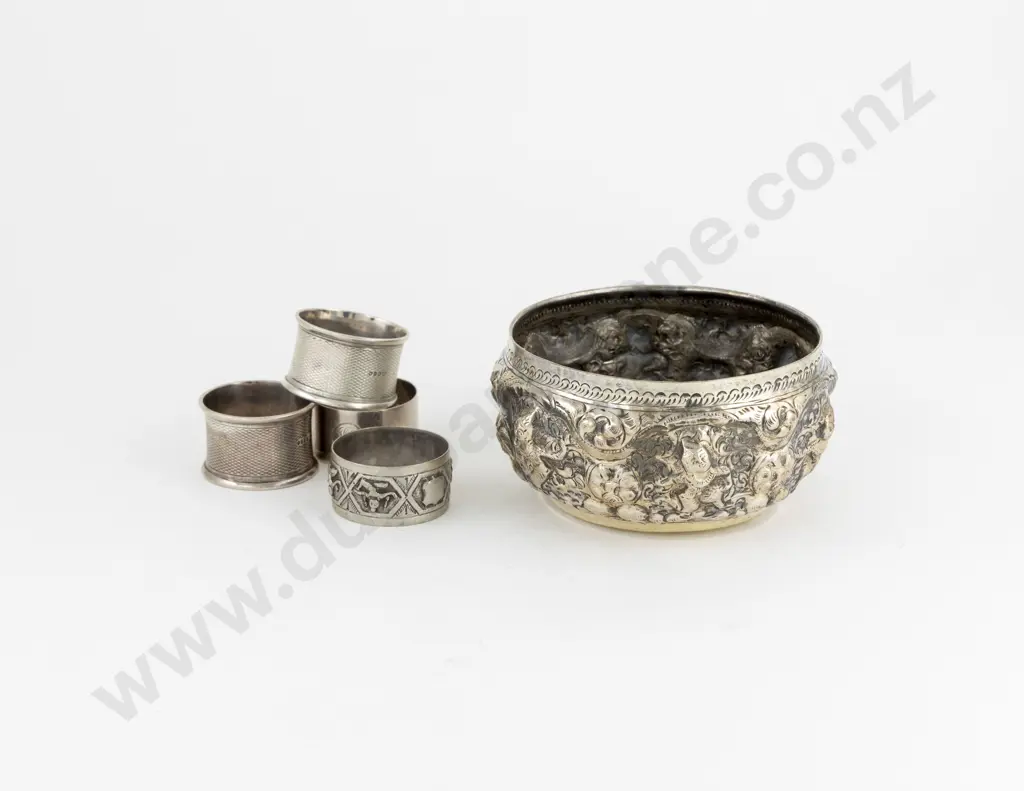 Indian Silver Bowl Image 1++