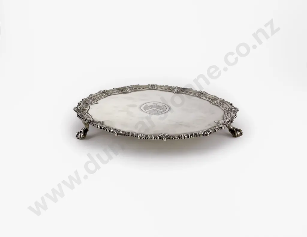 A Good Geo III S/S Salver Image 1++