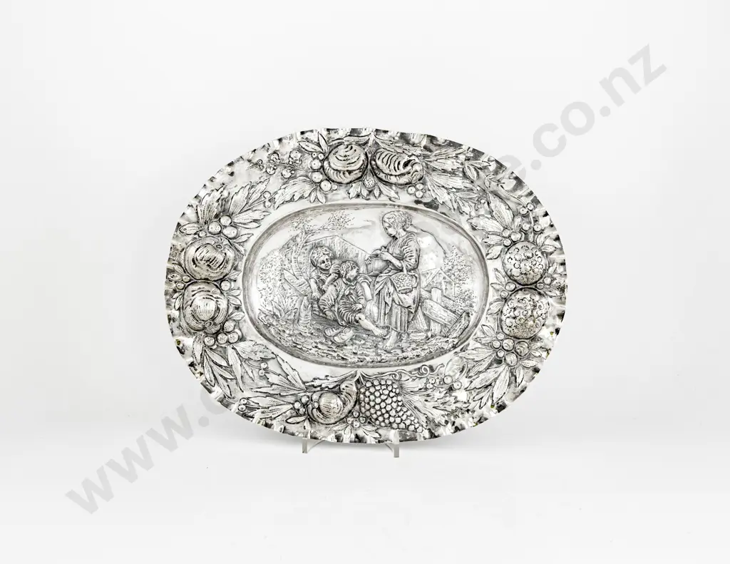Attractive European S/S Oval Shallow Bowl Image 1++