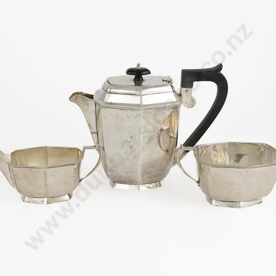 QEII S/S 3pce Coffee Set