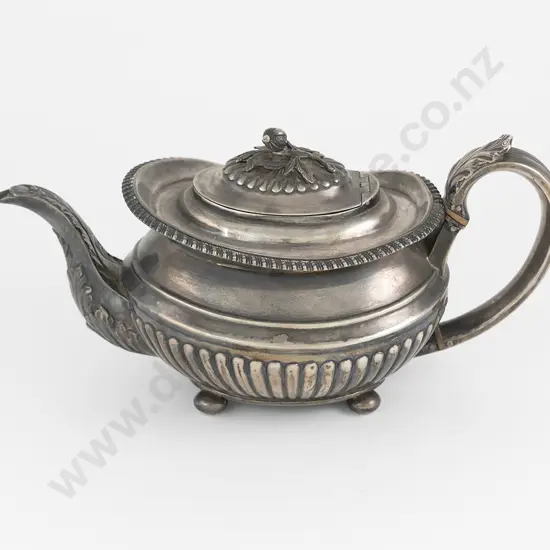 Geo III S/S Teapot