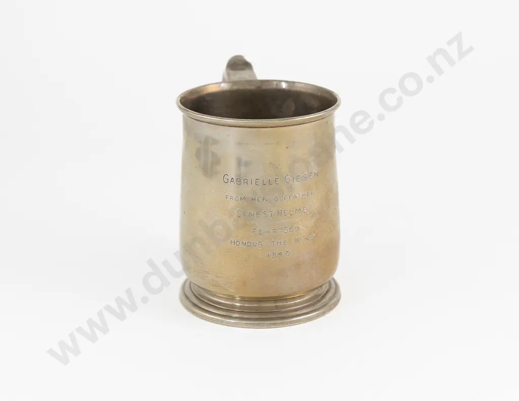 Geo V S/S Tankard Image 1++
