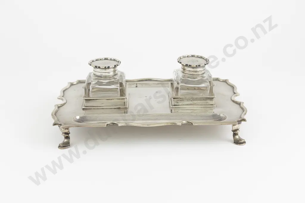 Late Vict S/S Deskstand by Elkington & Co Ltd Image 1++