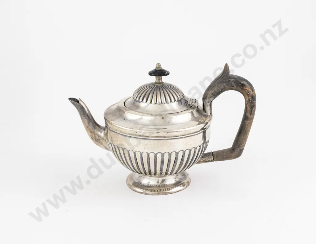 Vict S/S Batchelors Teapot By Mappin & Webb Image 1++
