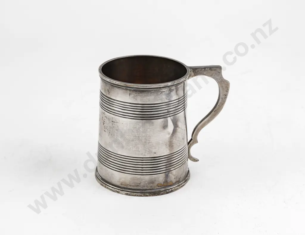 Vict S/S Christening Mug Image 1++