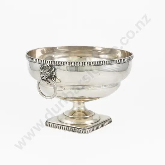 Geo V S/S Footed Circular Fruit Bowl
