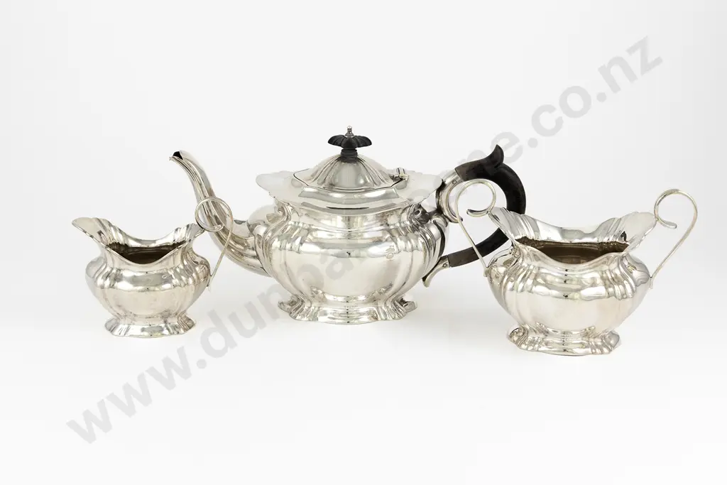 Geo V S/S 3 Piece Teaset Image 1++