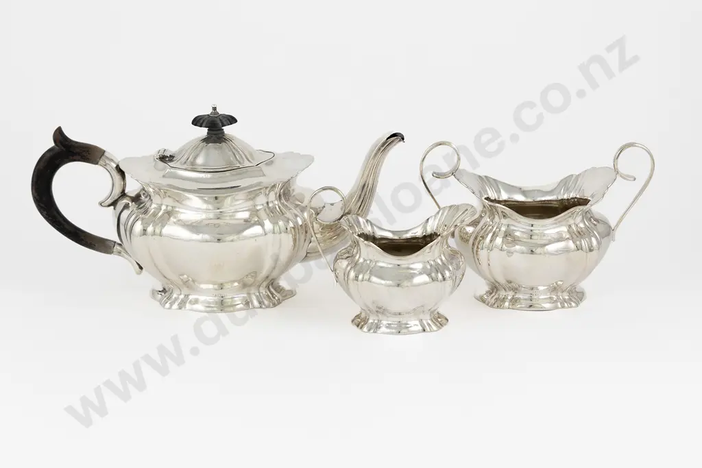 Geo V S/S 3 Piece Teaset Image 1++