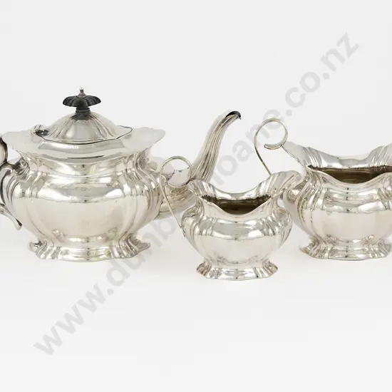 Geo V S/S 3 Piece Teaset