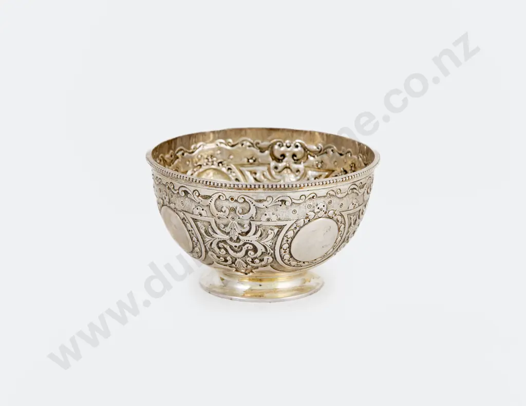 Vict S/S Footed Sugar Bowl By John & Edward Barnard Image 1++