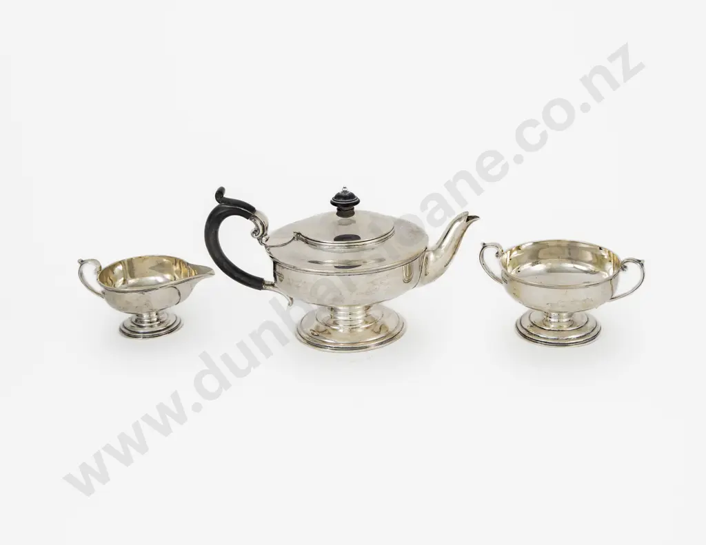 Geo V S/S 3pce Teaset Image 1++