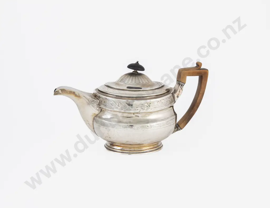 Geo III S/S Teapot Image 1++
