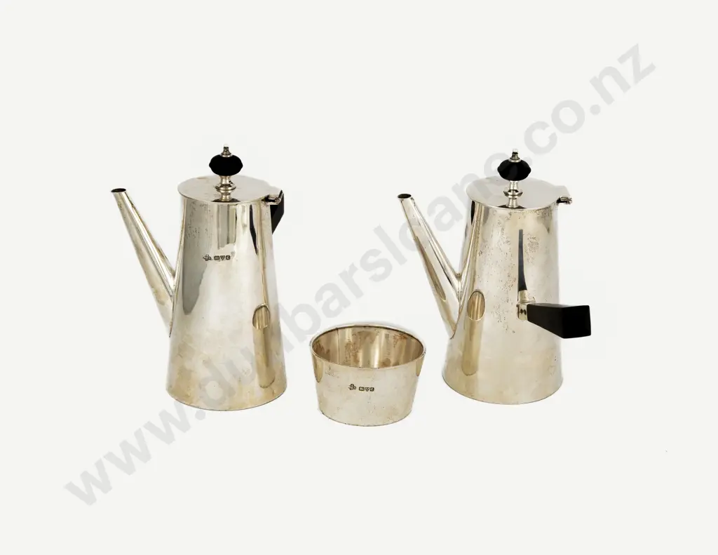 Geo V S/S Christopher Dresser Style 3pce Cafe Au Lait Image 1++