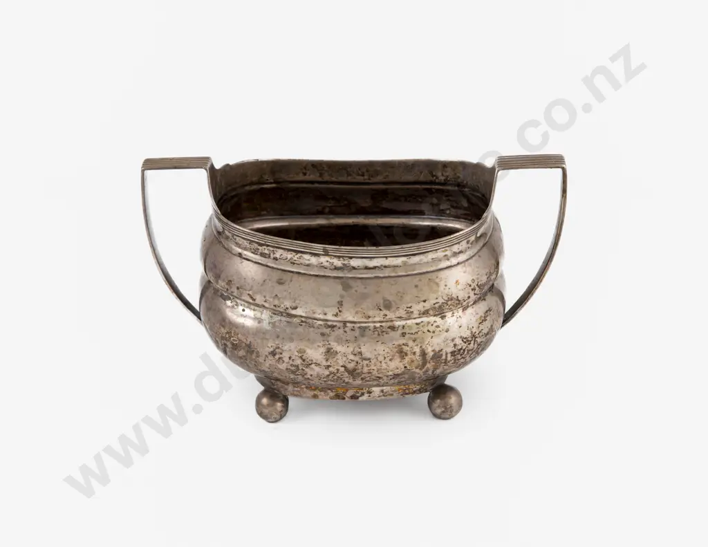 Georgian S/S Two Handled Sugar Bowl Image 1++