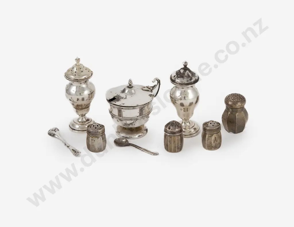 Small Group Of S/S Cruets Image 1++