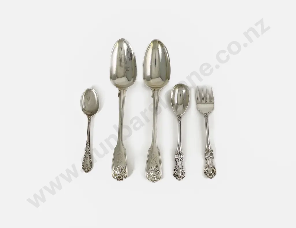 Pair Geo III S/S Tablespoons Image 1++