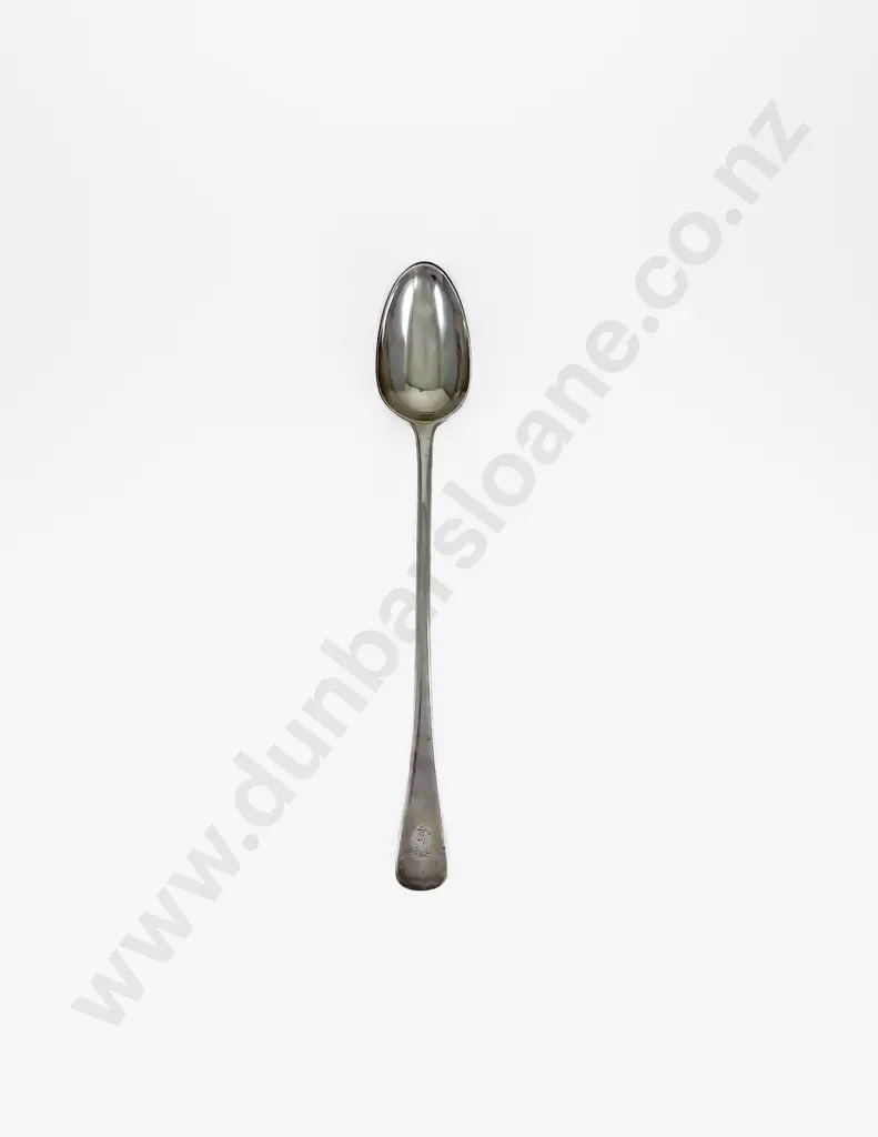 Large Wm IV S/S Serving or Basting Spoon Image 1++