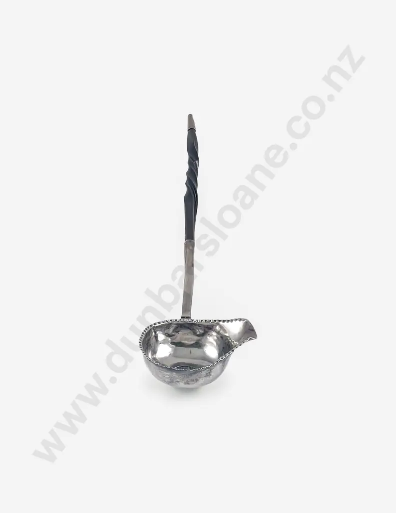 Geo III Unmarked S/S Punch Ladle Image 1++
