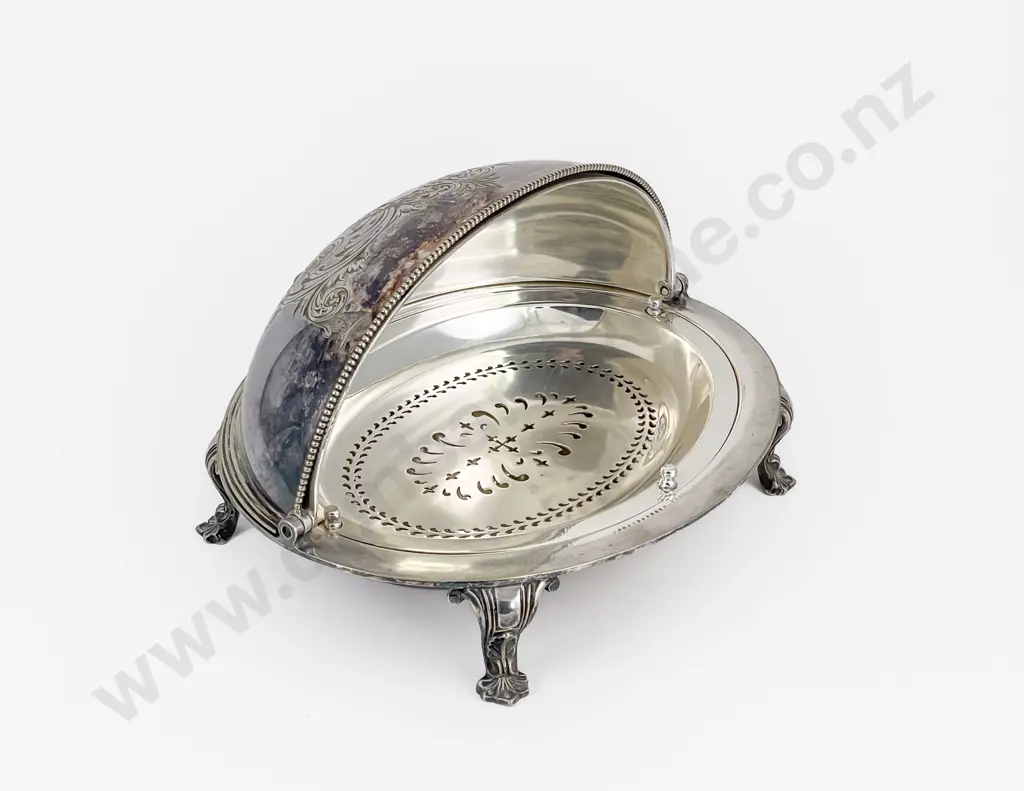 Late Vict S/P Bacon Tureen Image 1++