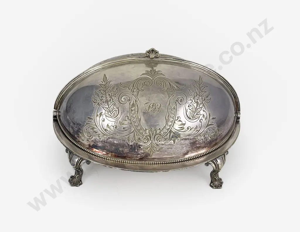 Late Vict S/P Bacon Tureen Image 1++