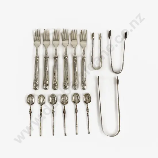 Set Of Six S/S Coronation Coffee Spoons