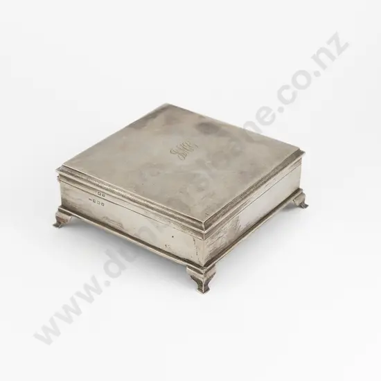 Geo V S/S Jewellery Box