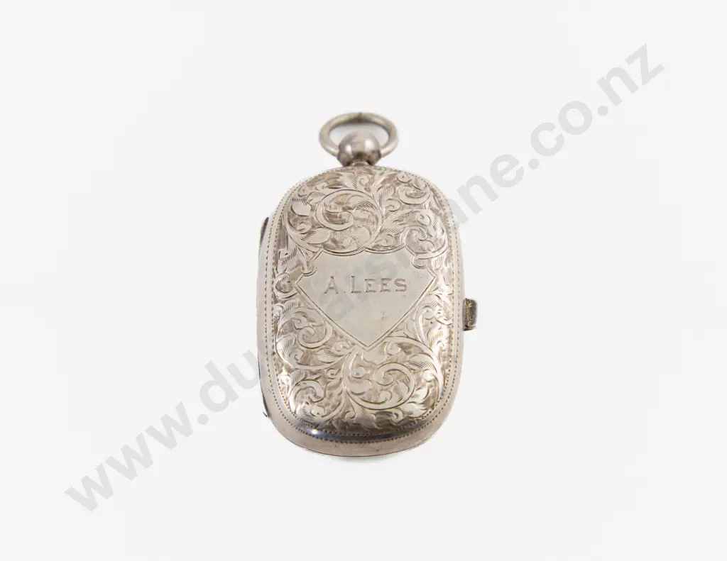 Geo V S/S Double Rectangular Sovereign Case Image 1++