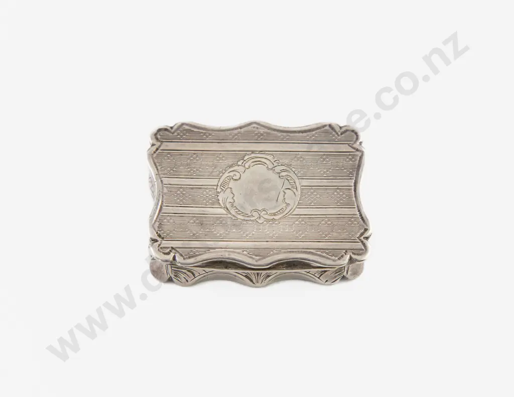 Victorian S/S Shaped Rectangular Vinaigrette Image 1++