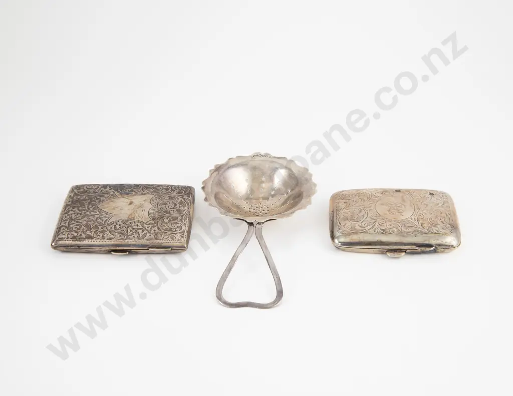 Two S/S Cigarette Cases Image 1++