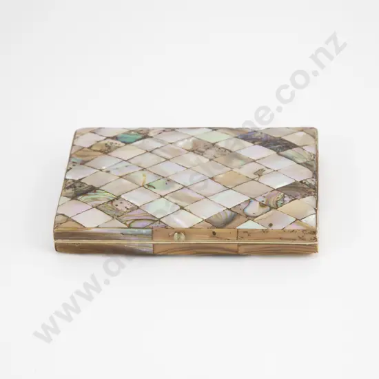 Vict MOP Calling Card Case