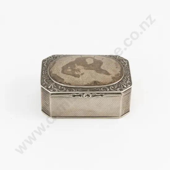 Attractive Wm IV Scottish S/S Snuff Box by James Naismith