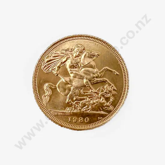QEII 1980 Full Gold Sovereign