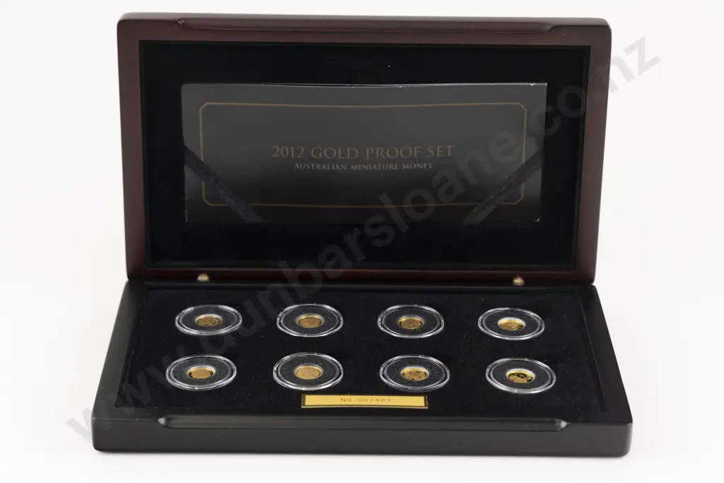 Australian 2012 Gold Proof Miniature Money Set Image 1++