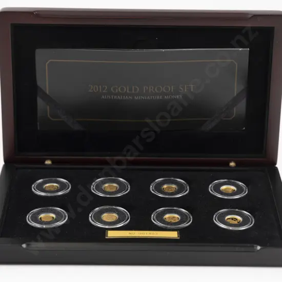 Australian 2012 Gold Proof Miniature Money Set