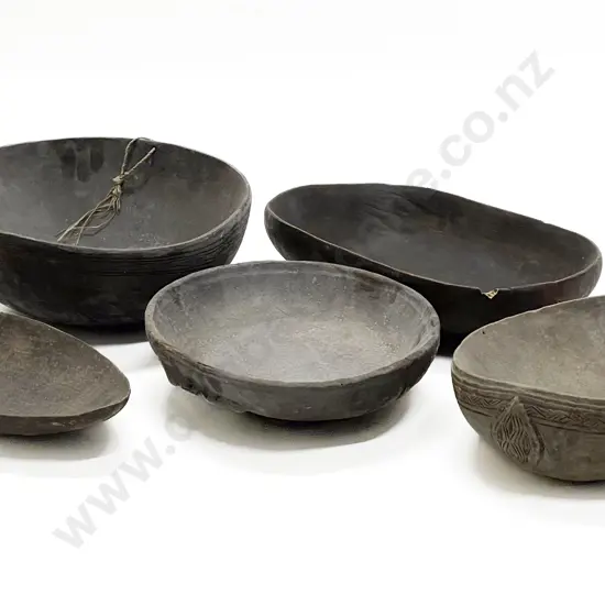 Five PNG Food Bowls