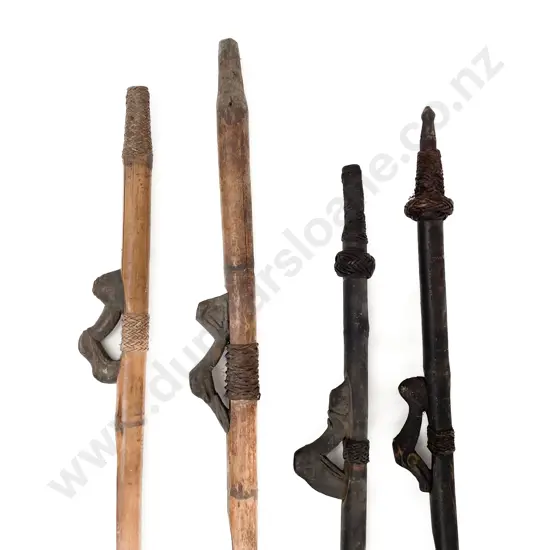 Four PNG Spear Throwers